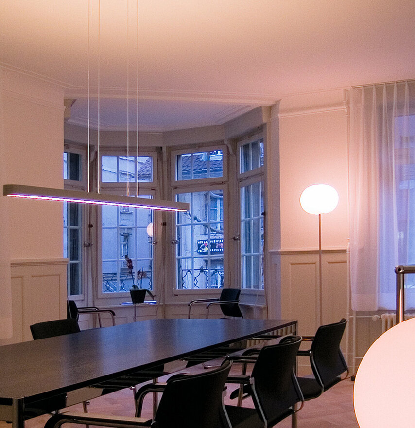 Besprechungszimmer Notariat Ueli Bachmann, Thun